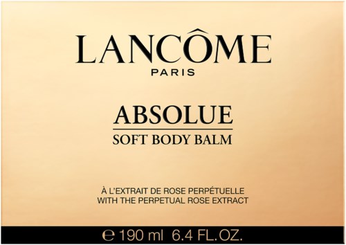 Lancôme Absolue mjuk kroppslotion med ros extrakt, 190 ml, i elegant förpackning.
