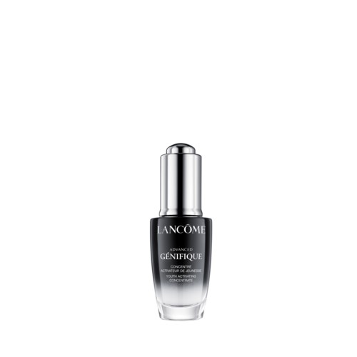 En flaske Lanc f4me Advanced Genifique Youth Activating Concentrate.