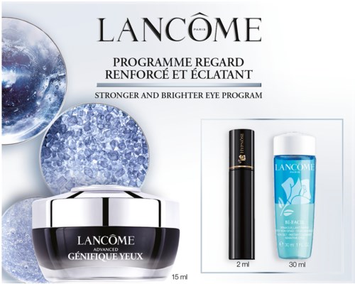 LANCOME GÉNIFIQUE YEUX アイクリーム と美容液2点セット Lancôme 2-piece Bright Eyes Set - 20362855 | HSN