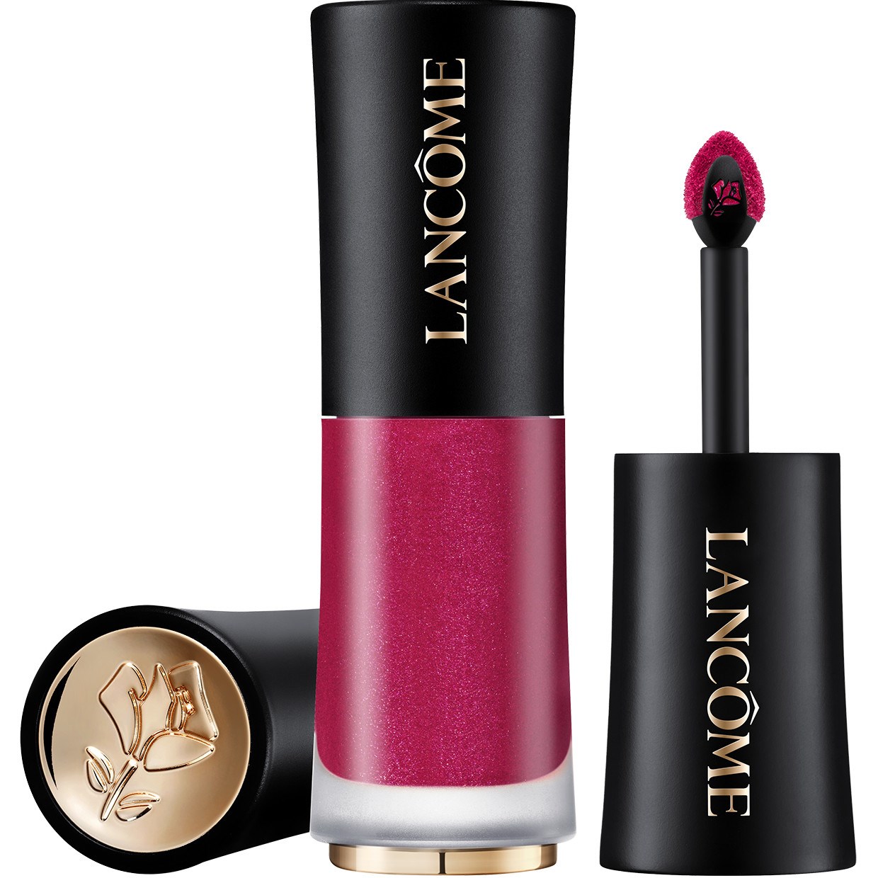 Läs mer om Lancôme LAbsolu Rouge Drama Ink Lipstick 502 Fiery Pink