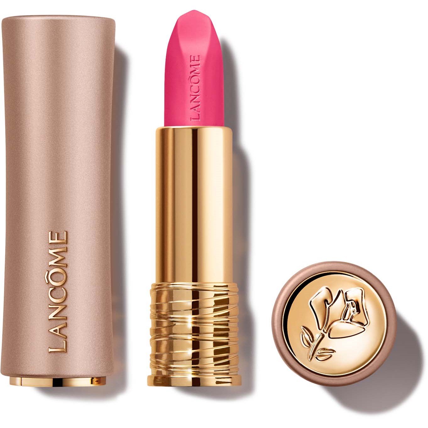 Läs mer om Lancôme LAbsolu Rouge Intimatte Lipstick 344 Plush Rose