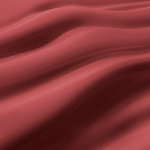 Kuva näyttää silkkimäiseltä, virtaavalta kankaasta vaaleanpunaisen ja burgundin sävyissä painaen. 