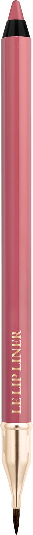 En rosa eyeliner-penne med gull og svart detaljer, merket "HELP LINER."