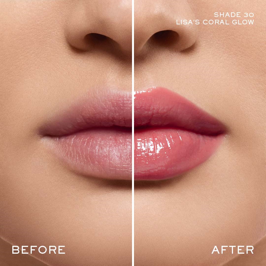 Lancôme Lip Idole Butterglow Glowy Color Balm 30 Lisa's Coral Glow (obrázok 7)