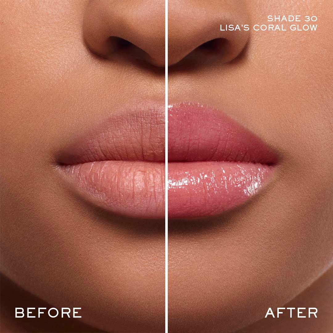 Lancôme Lip Idole Butterglow Glowy Color Balm 30 Lisa's Coral Glow (obrázok 9)