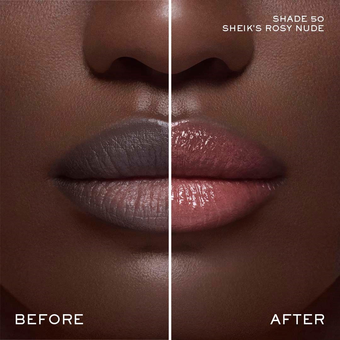 Lancôme Lip Idole Butterglow Glowy Color Balm 50 Sheik's Rosy Nude (obrázok 10)