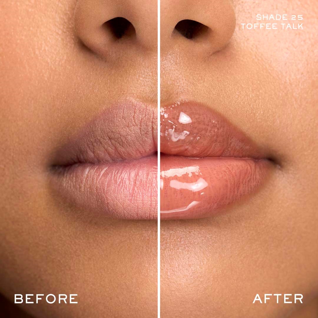 Lancôme Lip Idôle Juicytreat Juicy Oil-in-Gloss 25 Toffee Talk (obrázok 7)