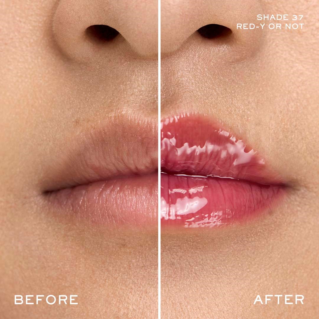 Lancôme Lip Idôle Juicytreat Juicy Oil-in-Gloss 37 Red-y or Not (obrázok 6)