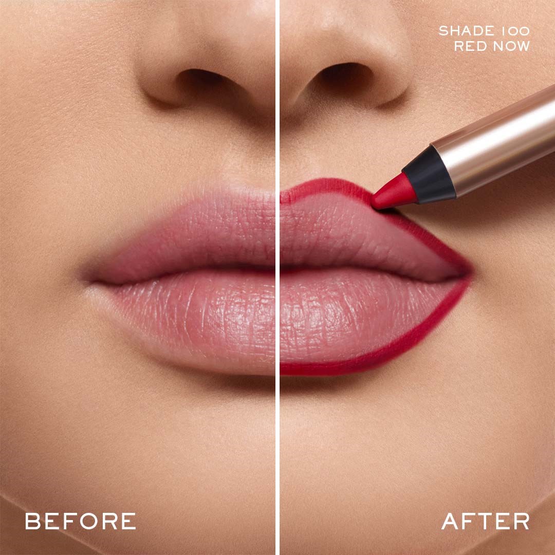 Lancôme Lip Idôle Lip Shaper Creamy Matte Lip Liner 100 Red Now (obrázok 3)