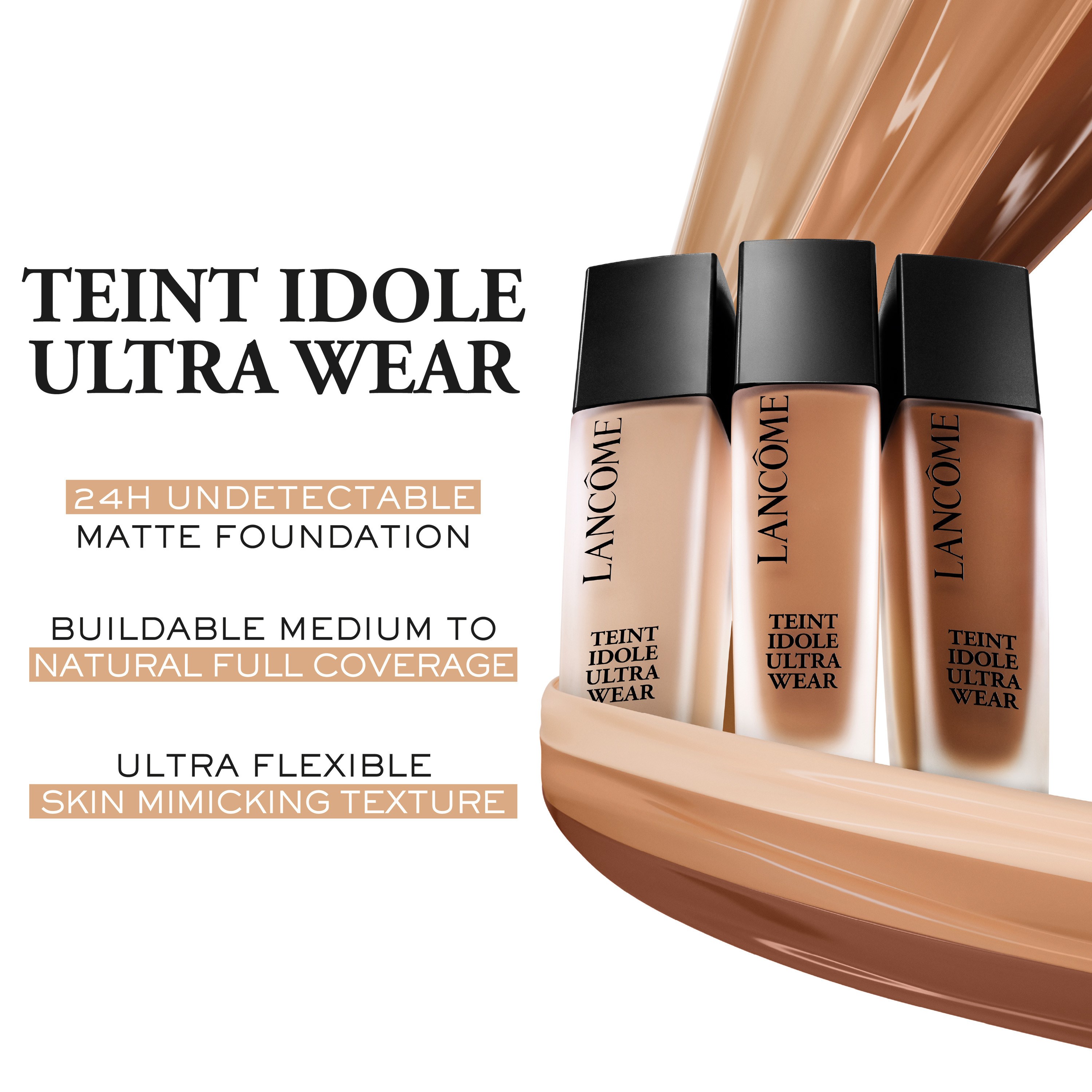 Lancôme Teint Idole Ultra Wear 24h Longwear Foundation 210C (obrázok 11)