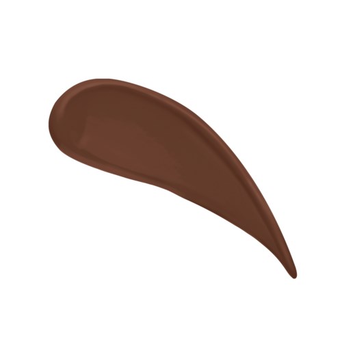 Et brunt stof med glat, forlænget form, muligvis chokolade eller kosmetikprodukt.