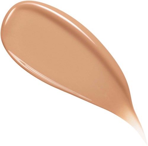 Ein Klecks beigen Make-up oder Foundation mit glatter, cremiger Textur.
