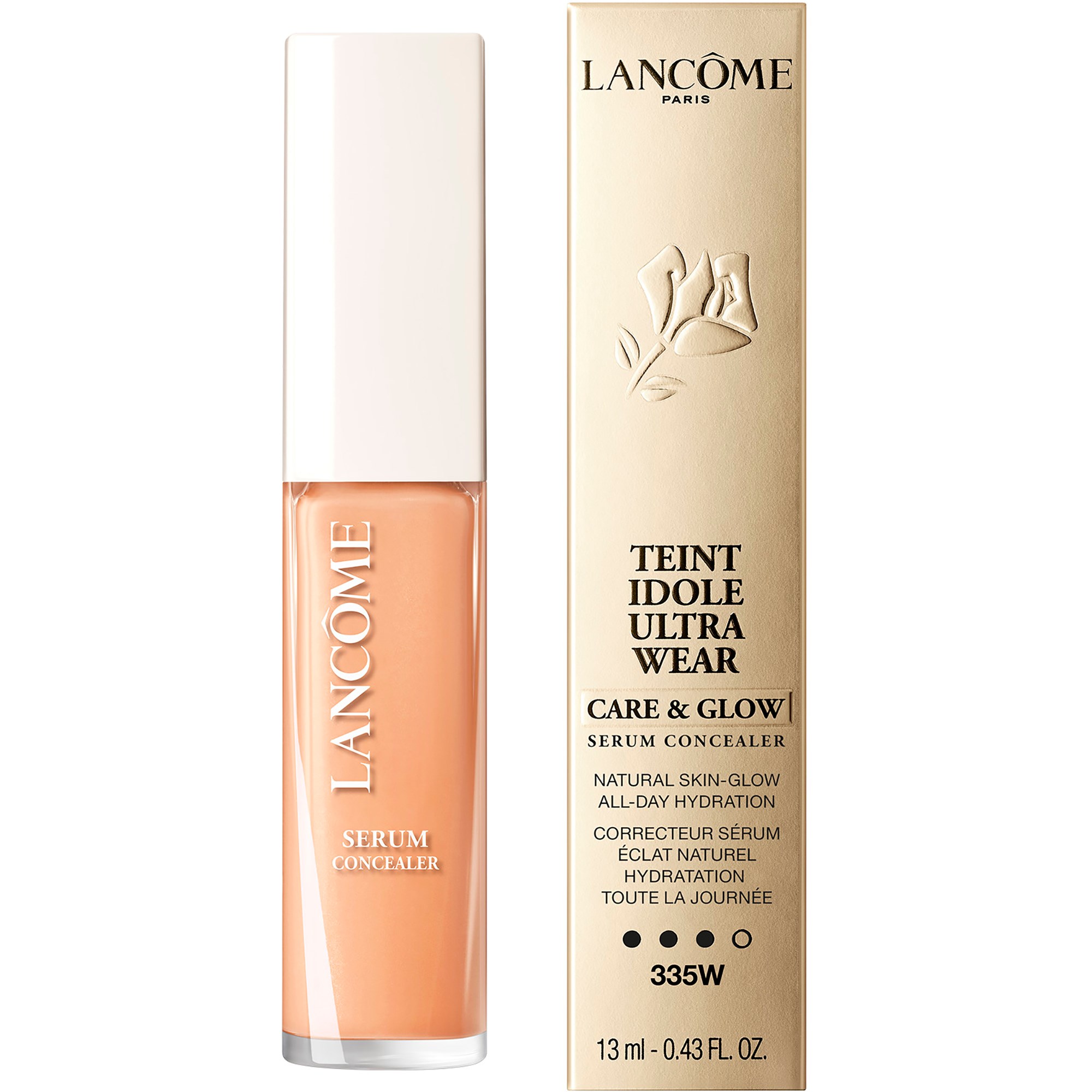 Alternativ bild 1 för Lancôme Teint Idole Ultra Wear Care & Glow Serum Concealer 335W