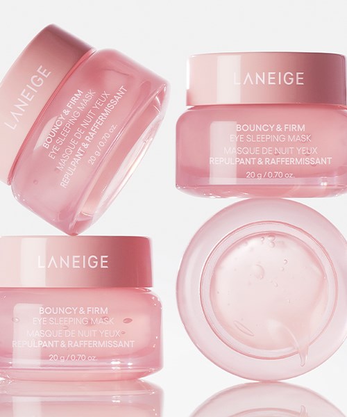 Ночная маска для кожи вокруг глаз Laneige Bouncy & Firm Eye Sleeping Mask укрепляющая, против отёков, 20 г — фото 5