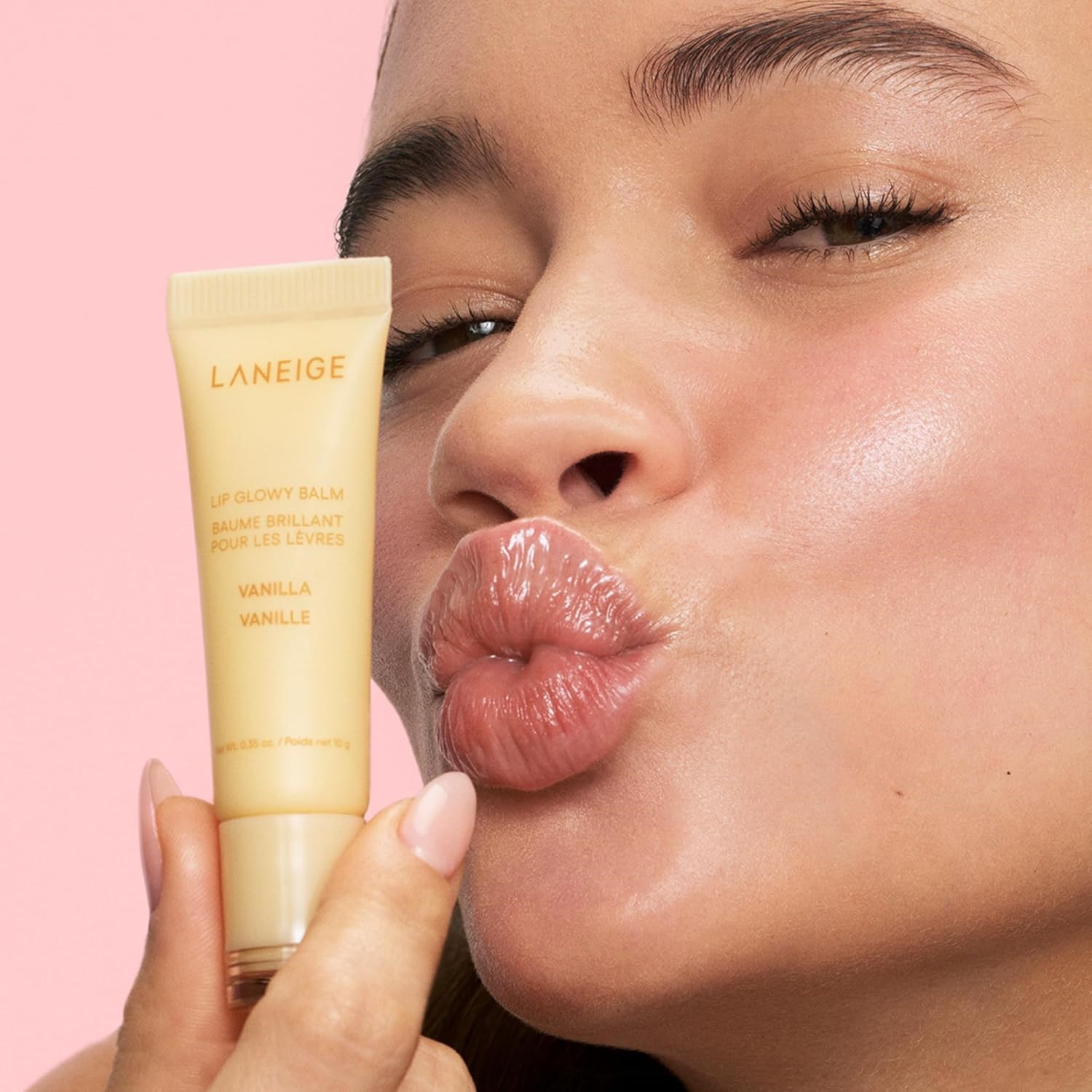 Laneige Lip Glowy Balm Vanilla (obrázok 4)