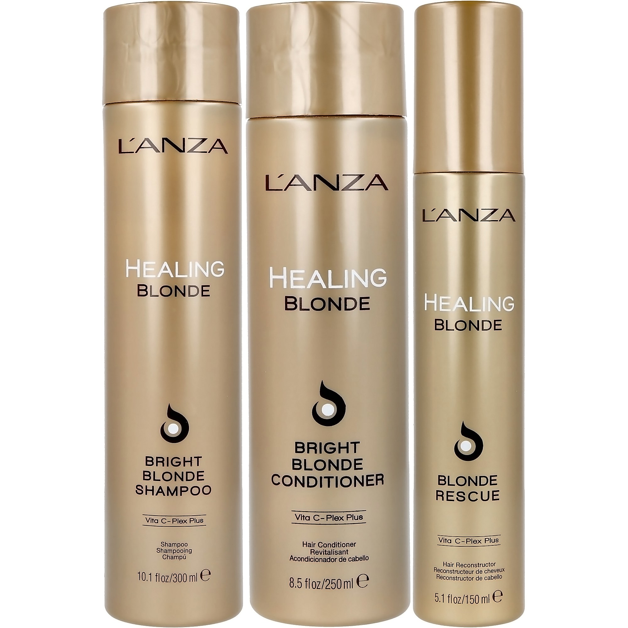 Lanza Healing Blonde Bundle Sampoo 300 ml & Conditioner 250 ml &