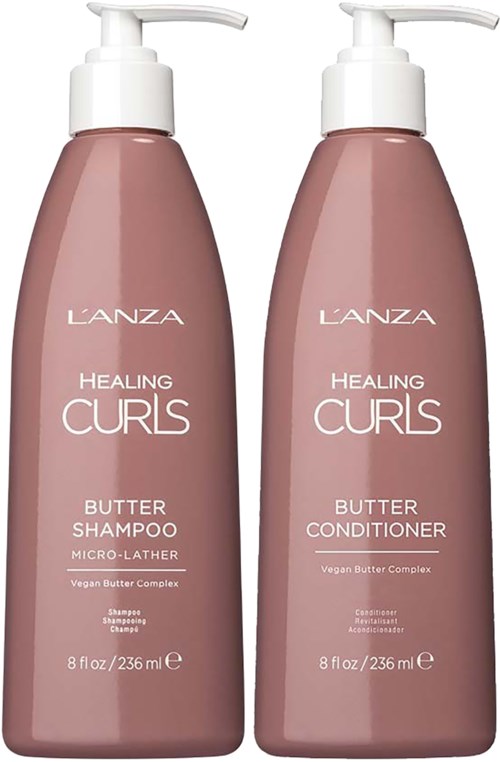 Lanza Healing Curls Bundle Shampoo 236 ml & Conditioner 236 ml
