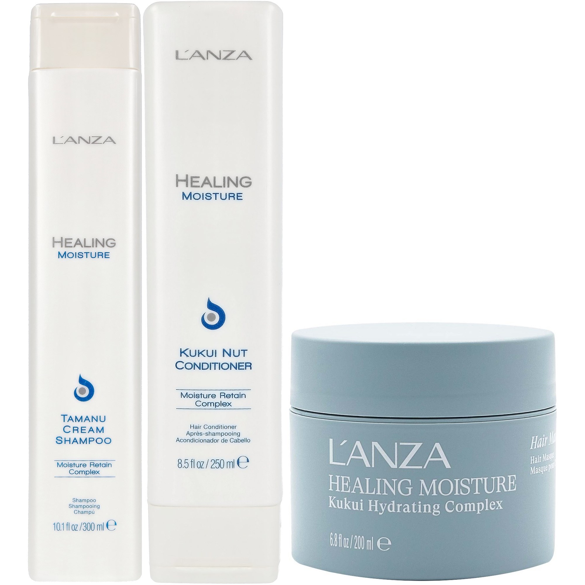 Lanza Healing Moisture BundleShampoo 300 ml & Conditioner 250 ml