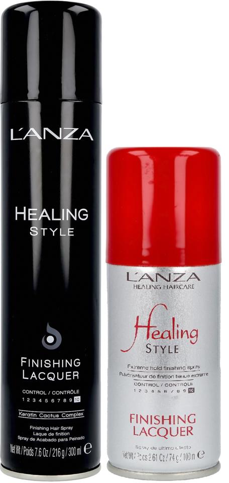 Lanza Healing Style Finishing Lacquer Paket
