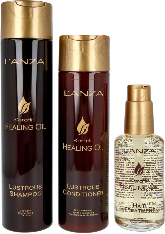 Lanza Keratin Healing Oil 3-Pack