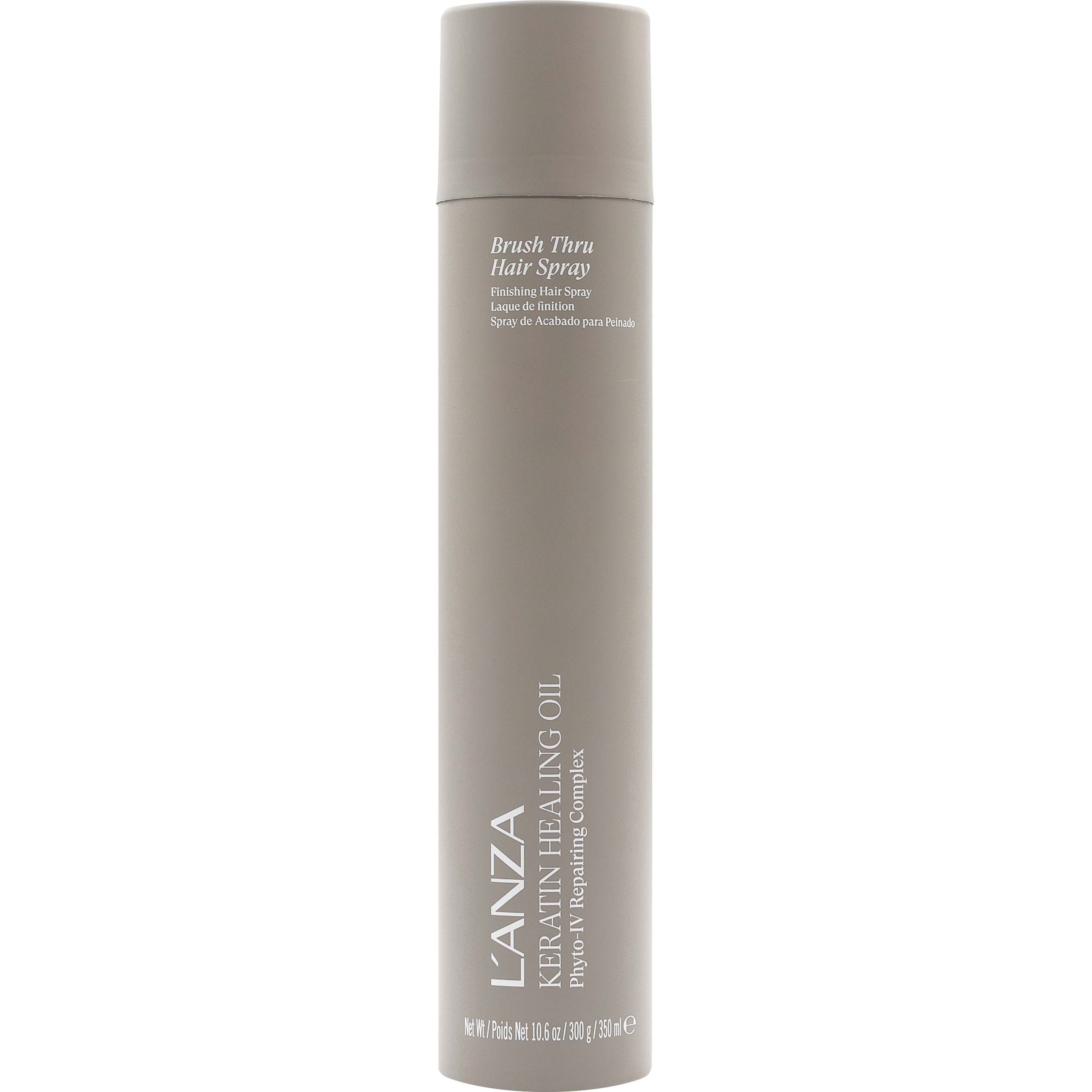 L'ANZA Healing Keratin Oil Brush Thru Hair Spray - 350 ml