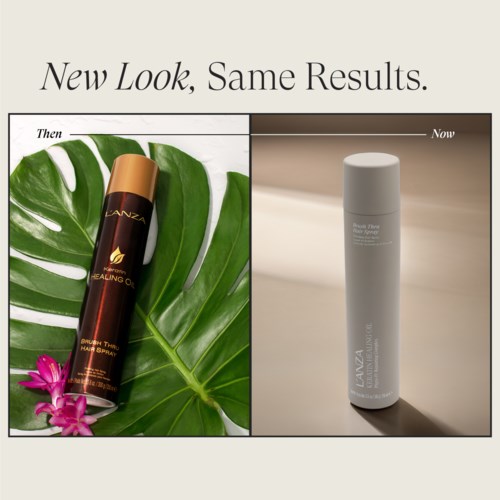 Lanza Keratin Healing Oil Brush Thru Hair Spray 350 ml