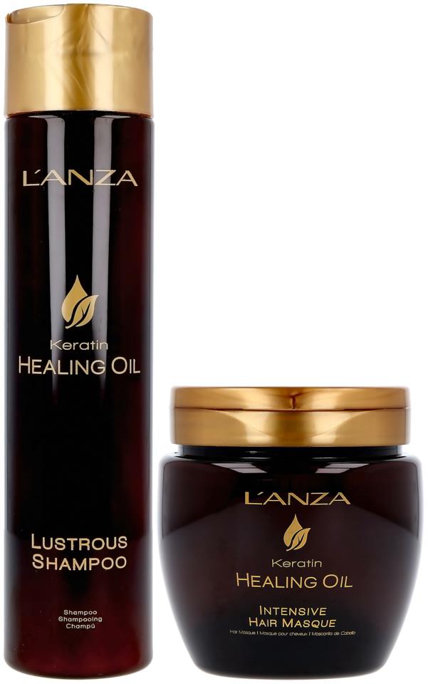 Lanza Keratin Healing Shampoo + Masque