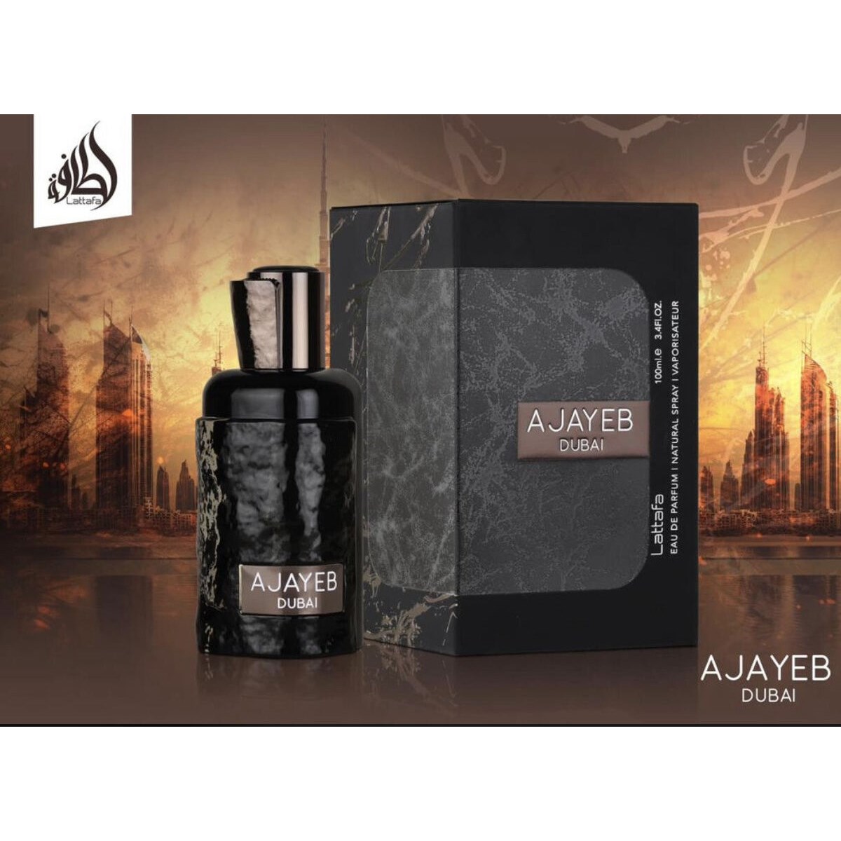Lattafa Ajayeb Dubai Eau de Parfum 100 ml (obrázok 3)