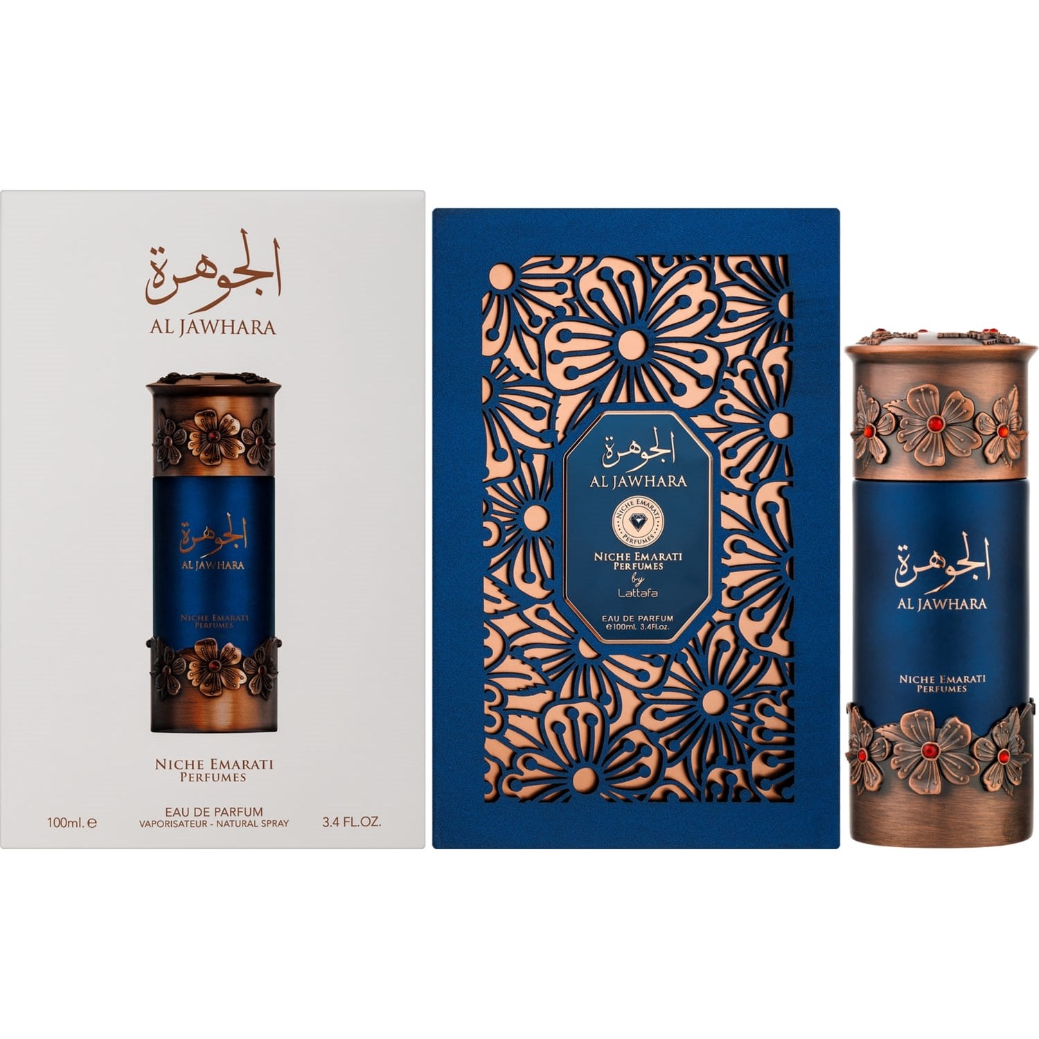 Lattafa Al Jawhara Niche Eau de Parfum 100 ml (obrázok 3)