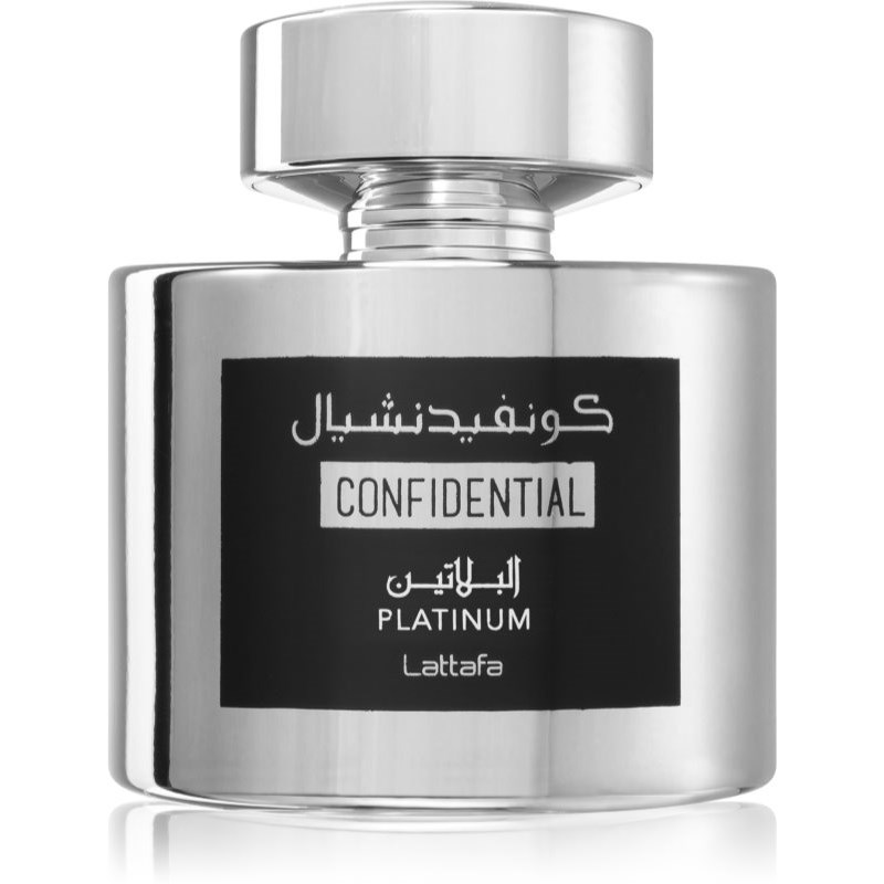 Lattafa Confidential Platinum Eau de Parfum 100 ml