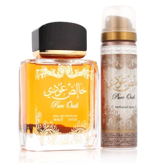 Lattafa Pure Oudi EDP 100 ml + DEO VAPO 50 ml (unisex)