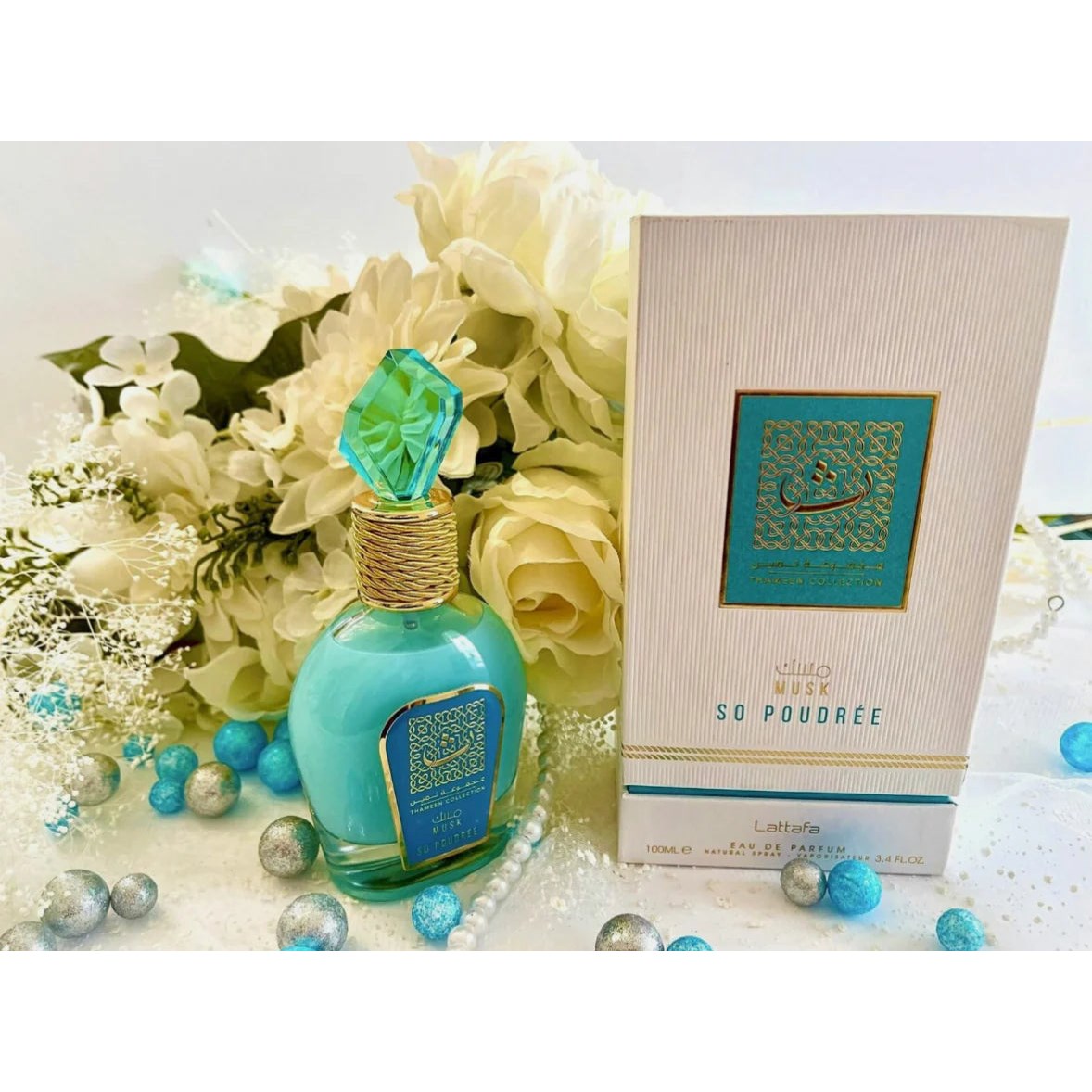 Lattafa Thameen Collection So Poudree Eau de Parfum 100 ml (obrázok 3)