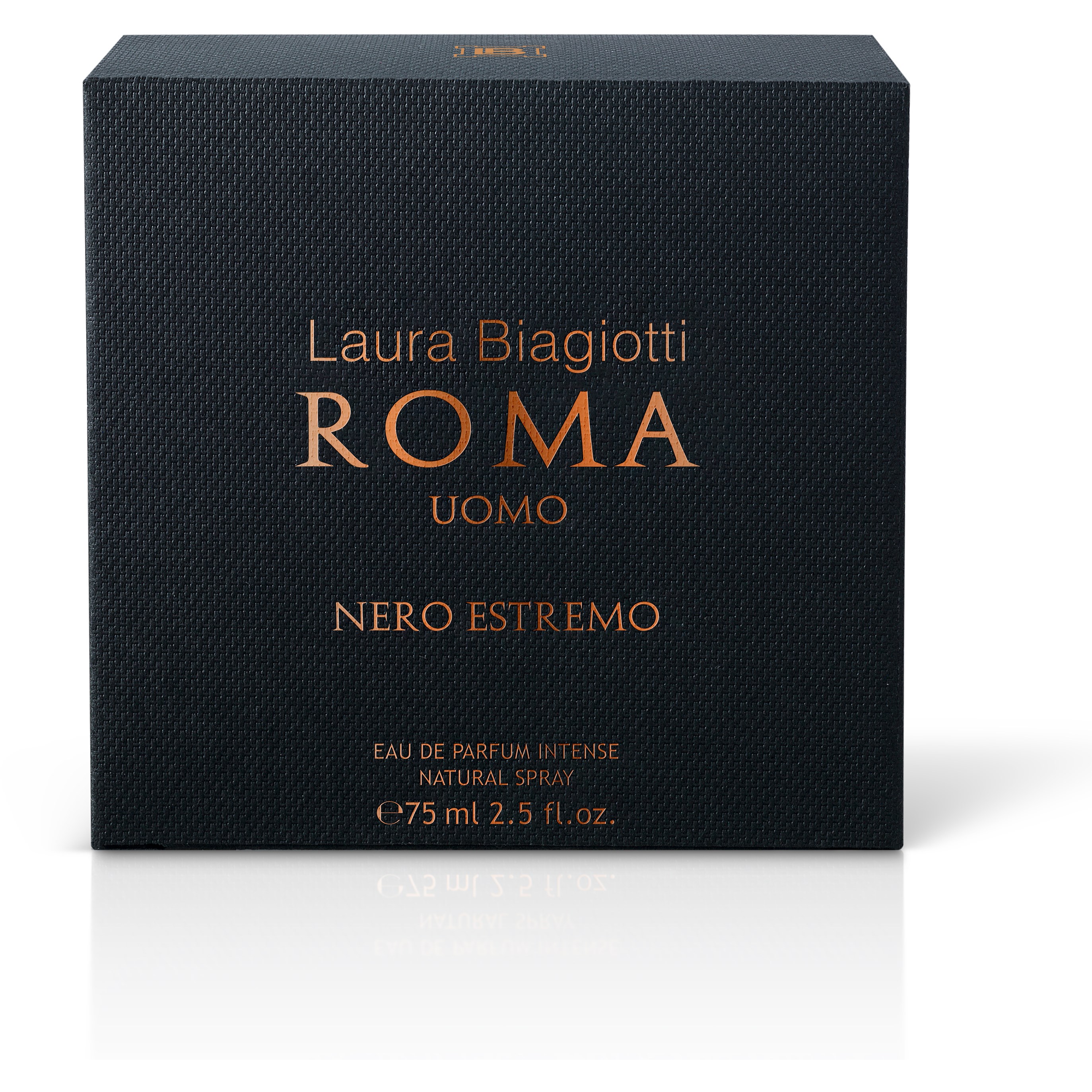 Laura Biagiotti Roma Uomo Nero Estremo Eau de Parfum Intense 75 ml (obrázok 3)