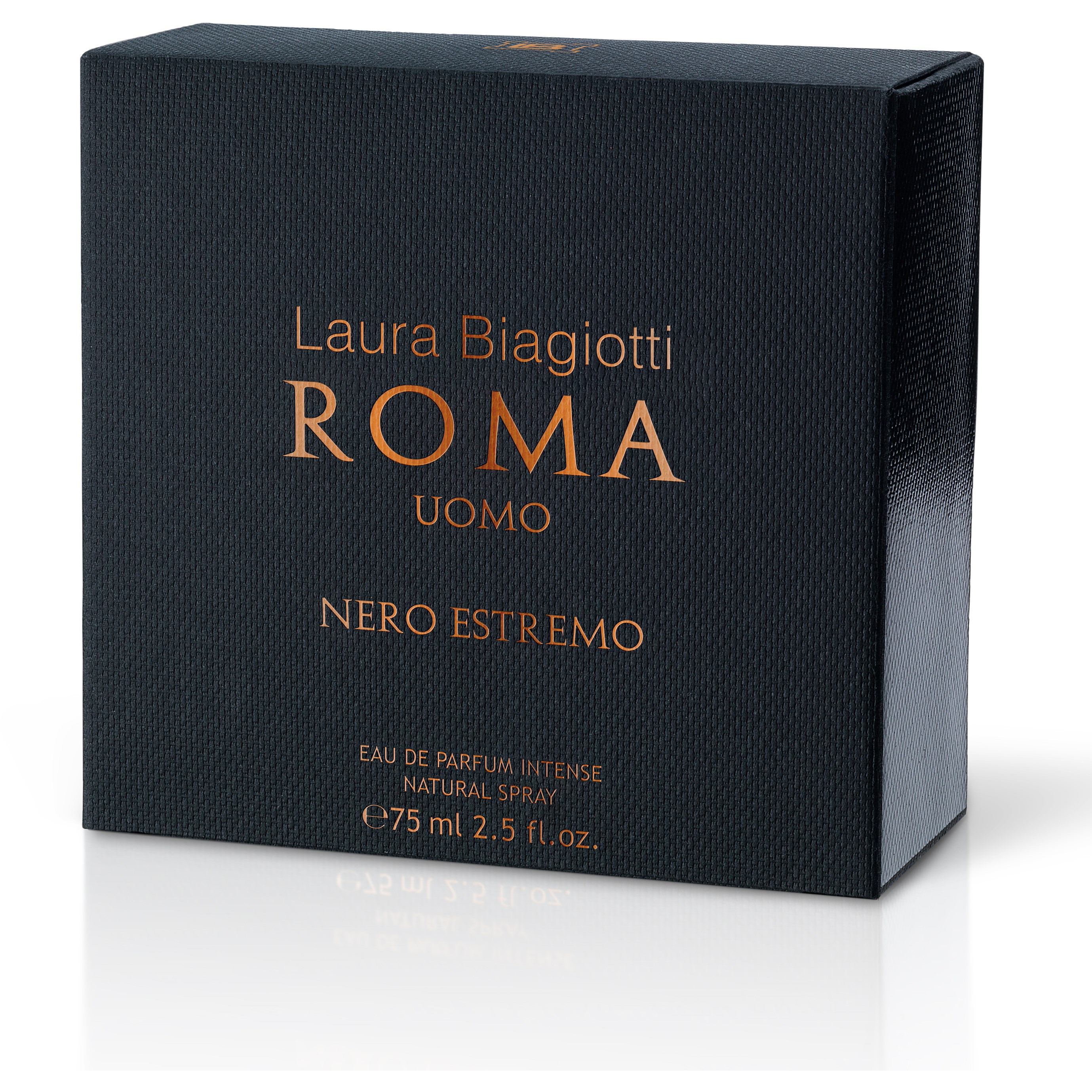 Laura Biagiotti Roma Uomo Nero Estremo Eau de Parfum Intense 75 ml (obrázok 4)