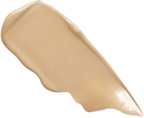 A beige-colored cosmetic cream or foundation with a smooth, creamy texture and an angled shape.