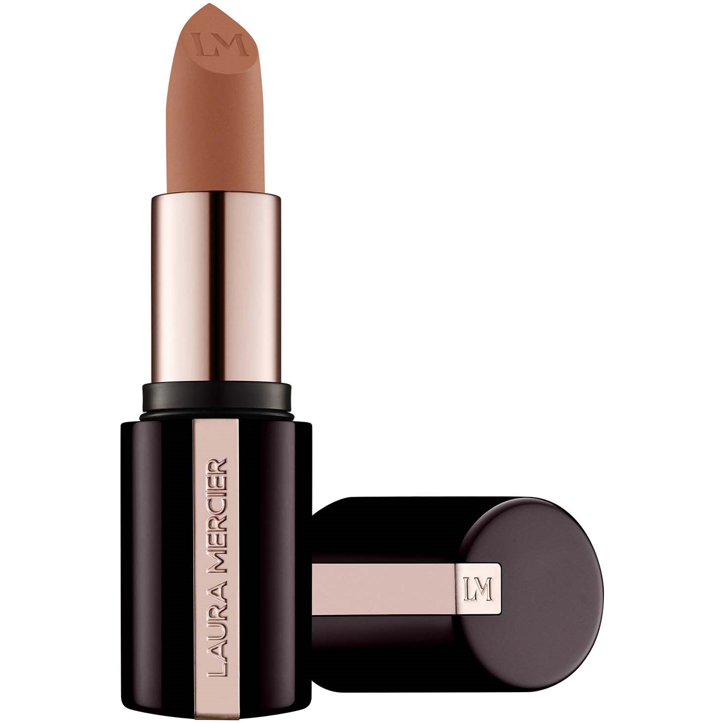 Läs mer om Laura Mercier Caviar Smoothing Matte Lipstick 143 Nude Sateen