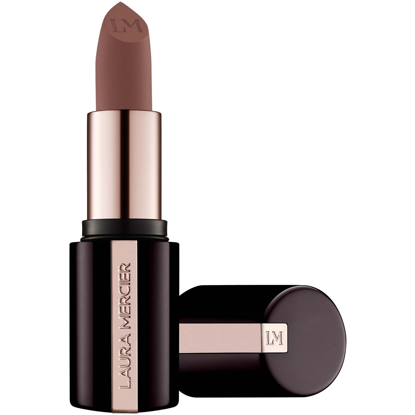 Läs mer om Laura Mercier Caviar Smoothing Matte Lipstick 198 Brown Suede