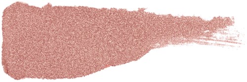 A swirl of pink glitter with a spray effect on a black background.