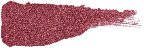 A large splash of red paint or pigment spreading rightward across a white background.