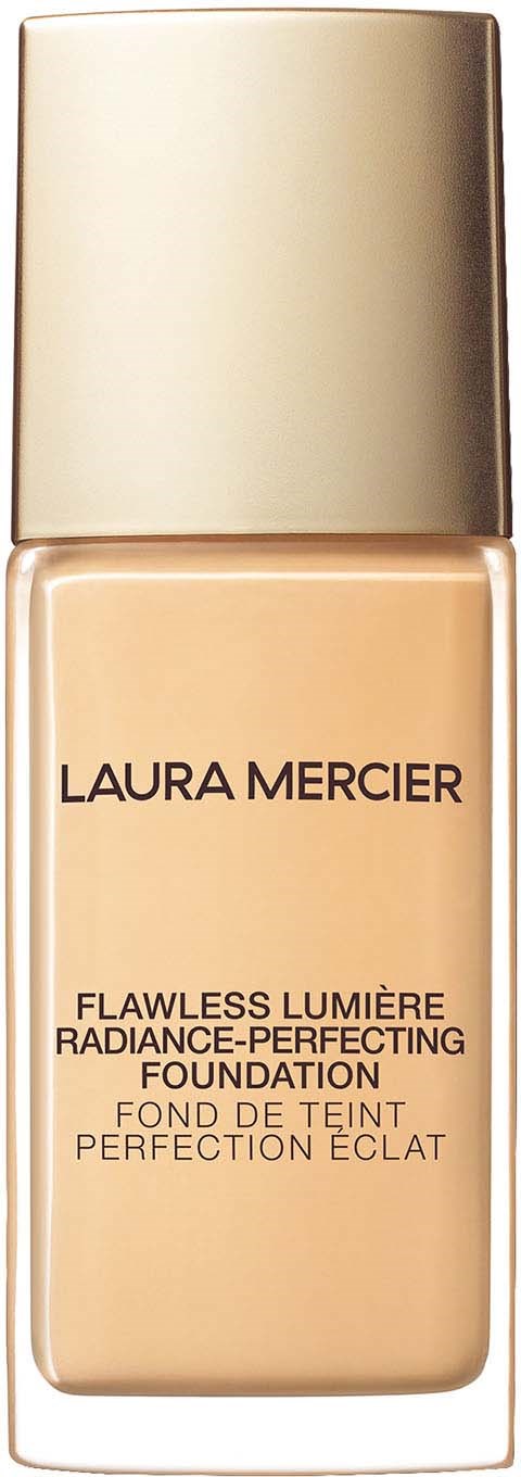 Laura Mercier Flawless Lumière Radiance-Perfecting Foundation pullo kultakorkilla.