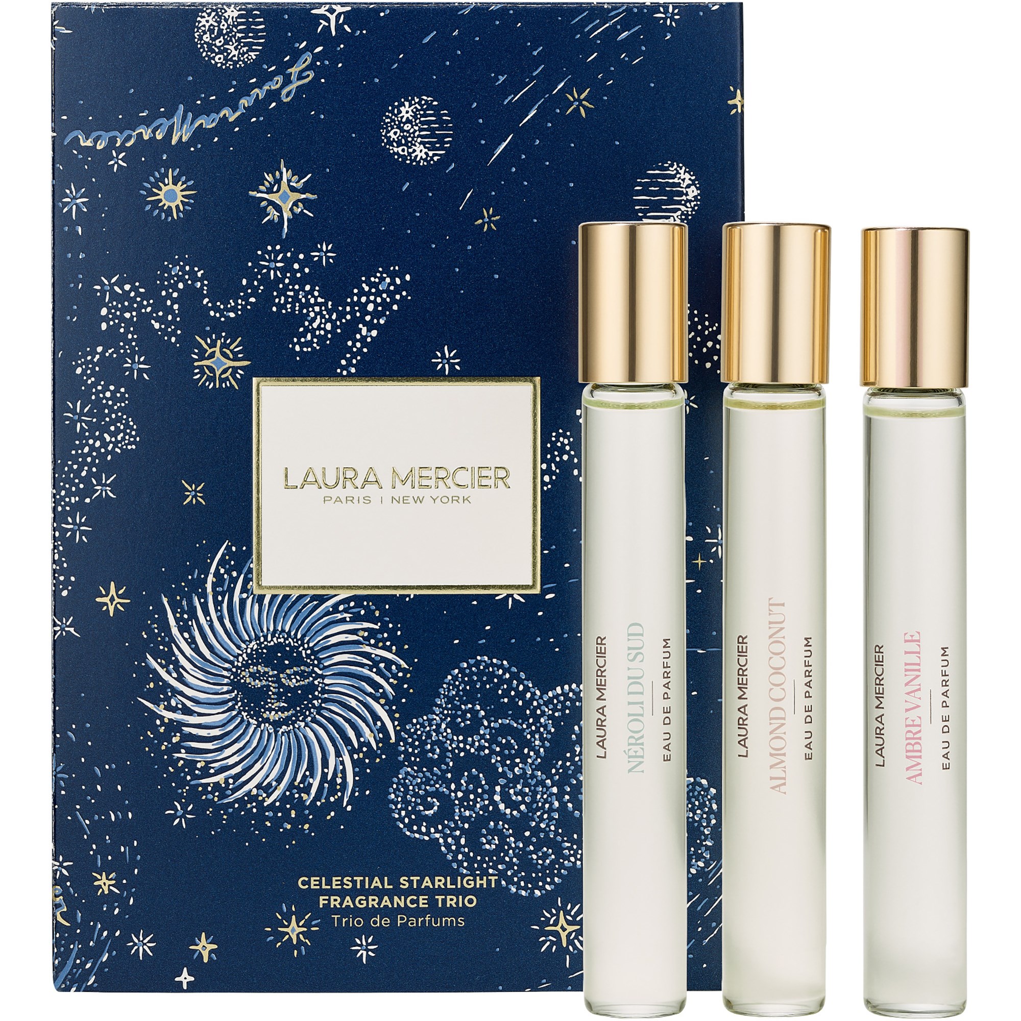 Läs mer om Laura Mercier Gift Set Celestial Starlight Fragrance Trio