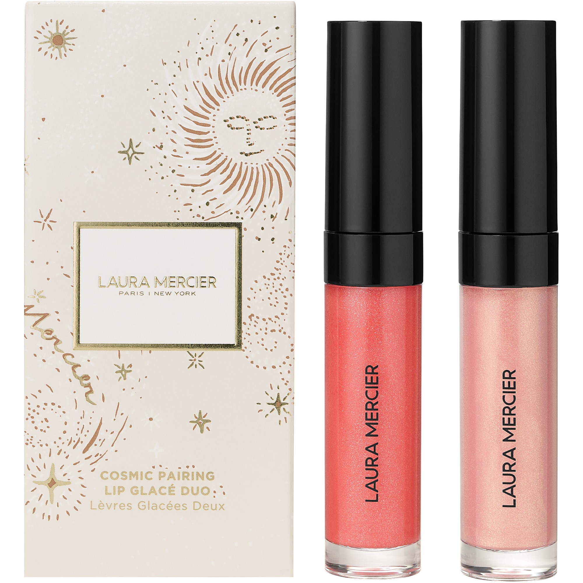 Läs mer om Laura Mercier Gift Set Cosmic Pairing Lip Glace Duo