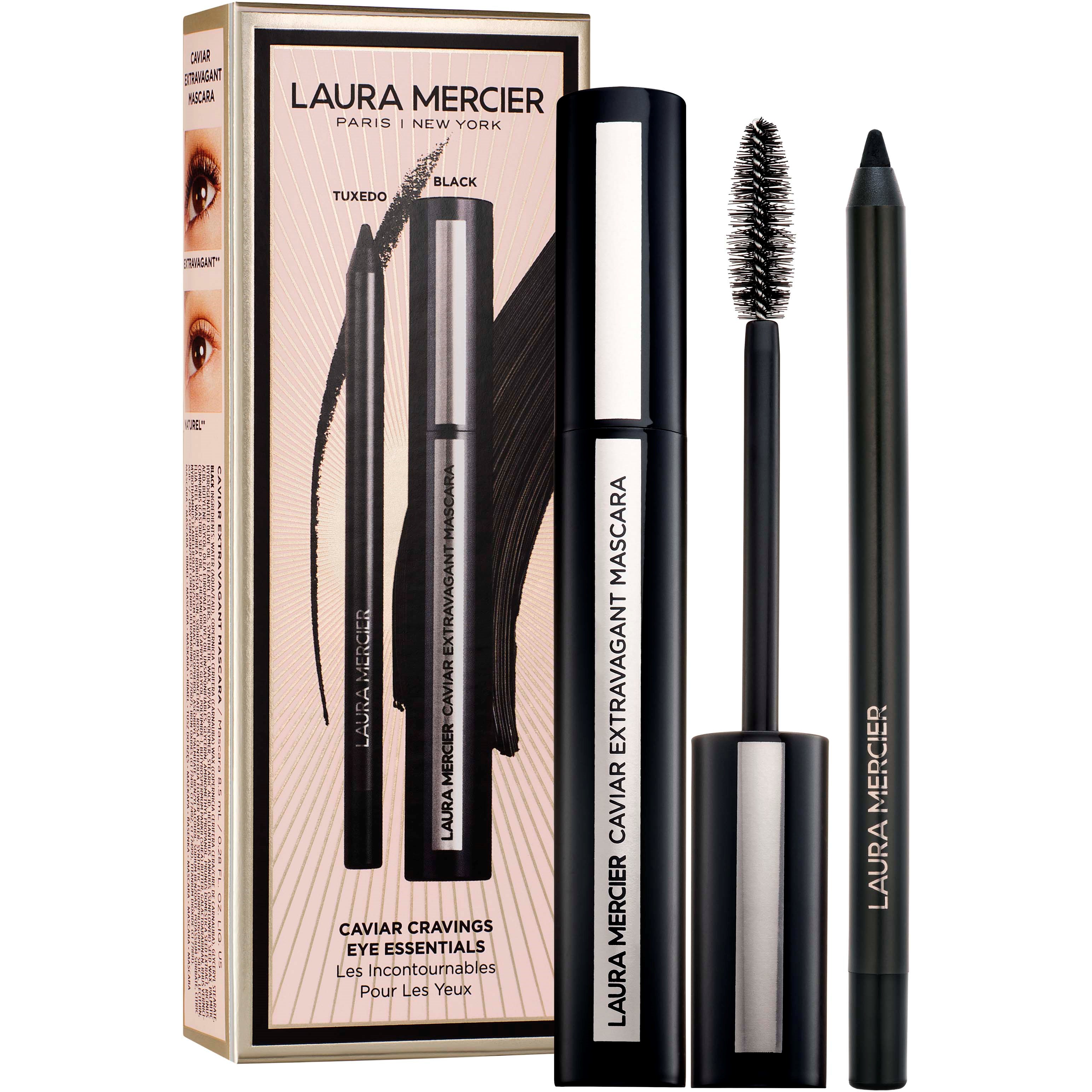 Laura Mercier Holiday Set Caviar Cravings Eye Essentials