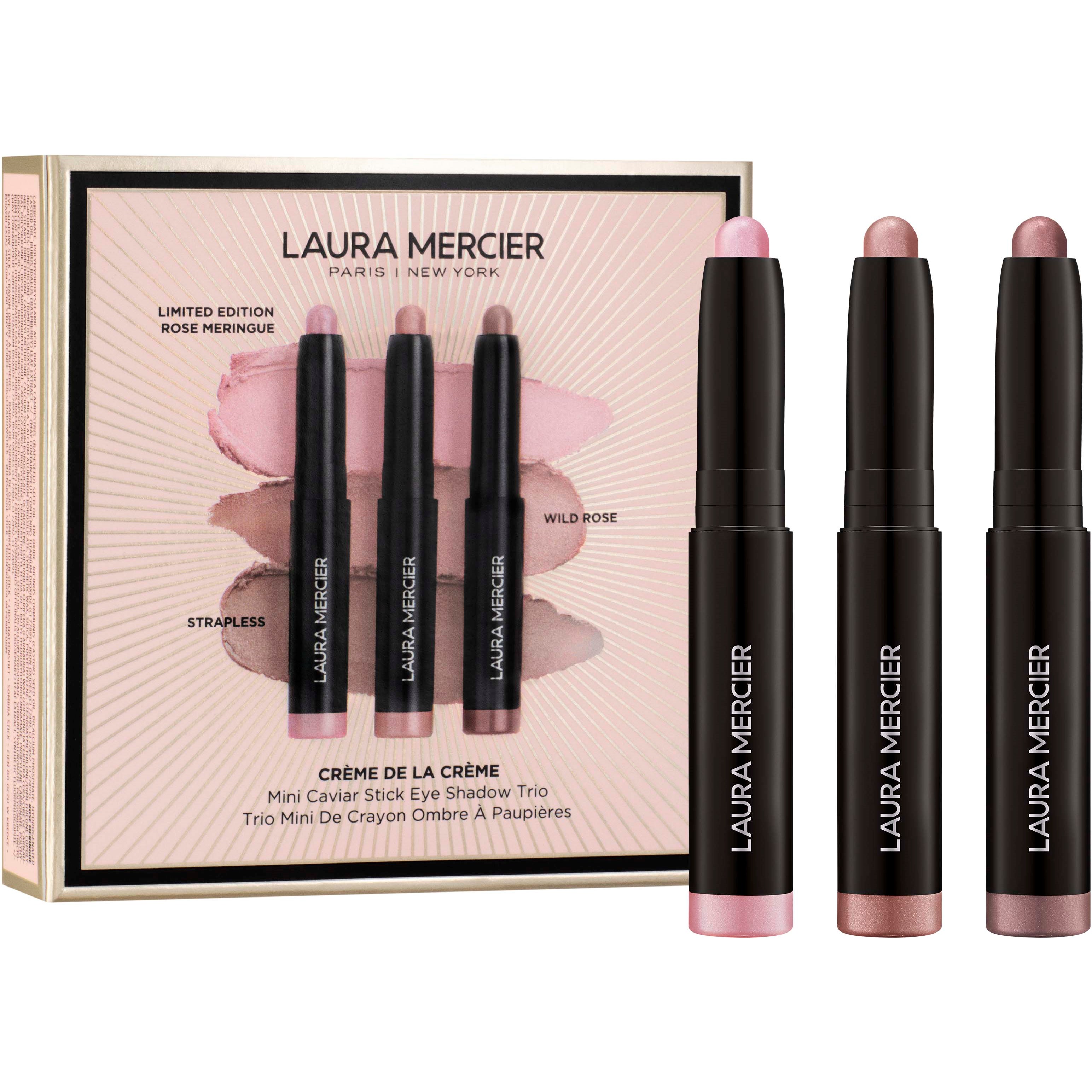 Laura Mercier Holiday Set Crème de la Crème Mini Caviar Stick Eye