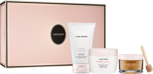Laura Mercier Holiday Set Delicious & Decadent Ambre Vanille Collection