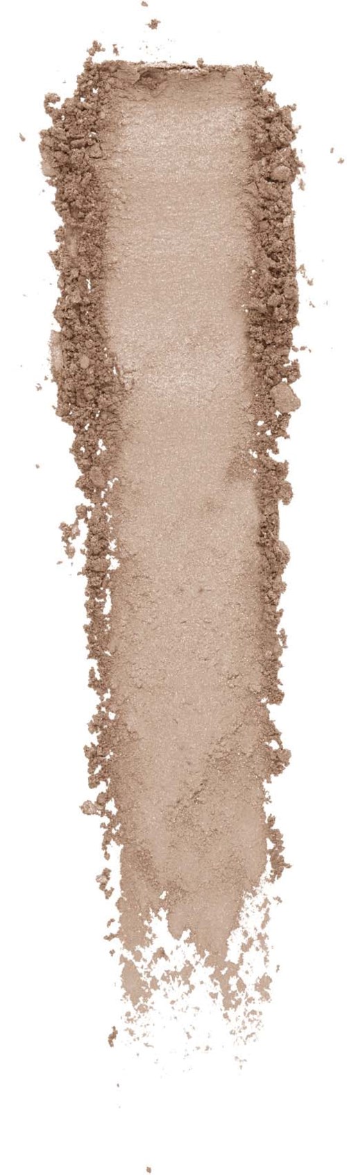 A vertical coffee stain on a white surface, darker around the edges with a lighter center.