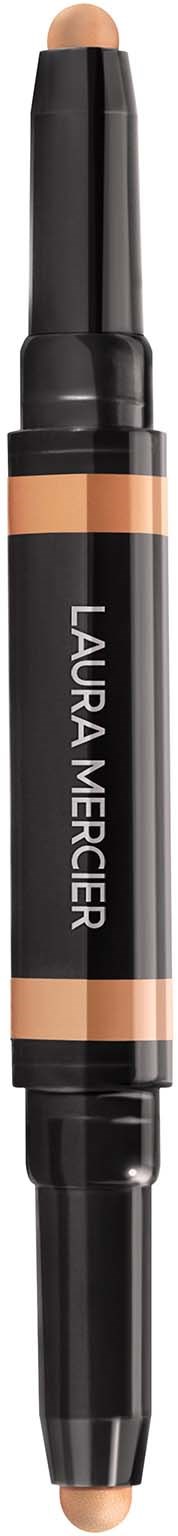 En dobbeltende makeup-stift med concealer og highlighter, mærket Laura Mercier.