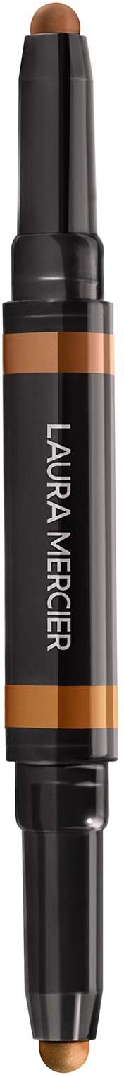 En dobbeltended makeuppen med den ene side til concealere og den anden til farvekorrektion. Sort og brunt emballage. Laura Mercier.