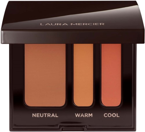 Laura Mercier contouring palette med nuancer mærket neutral, varm og kold.