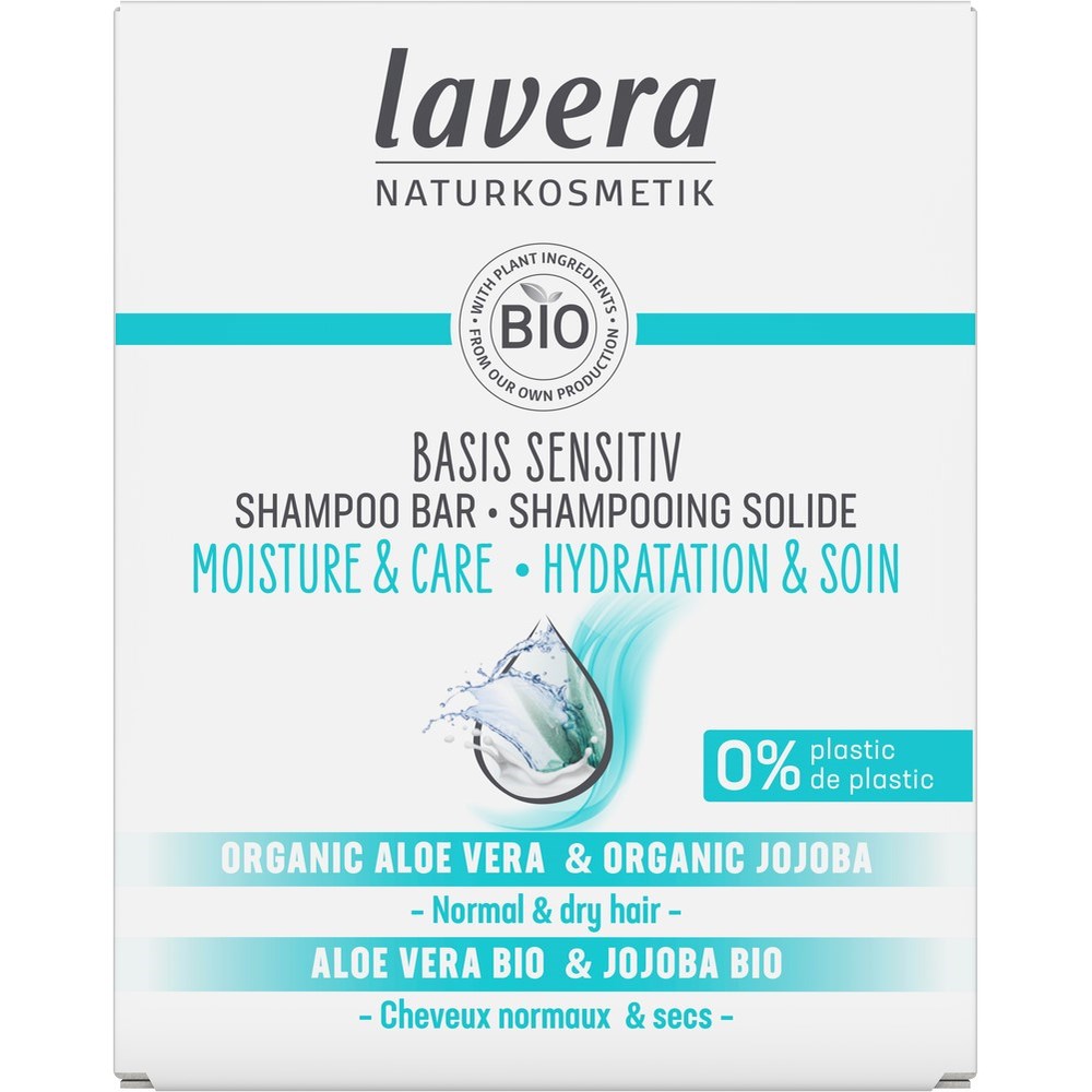 Lavera Basis Sensitiv Moisture & Care shampoo bar